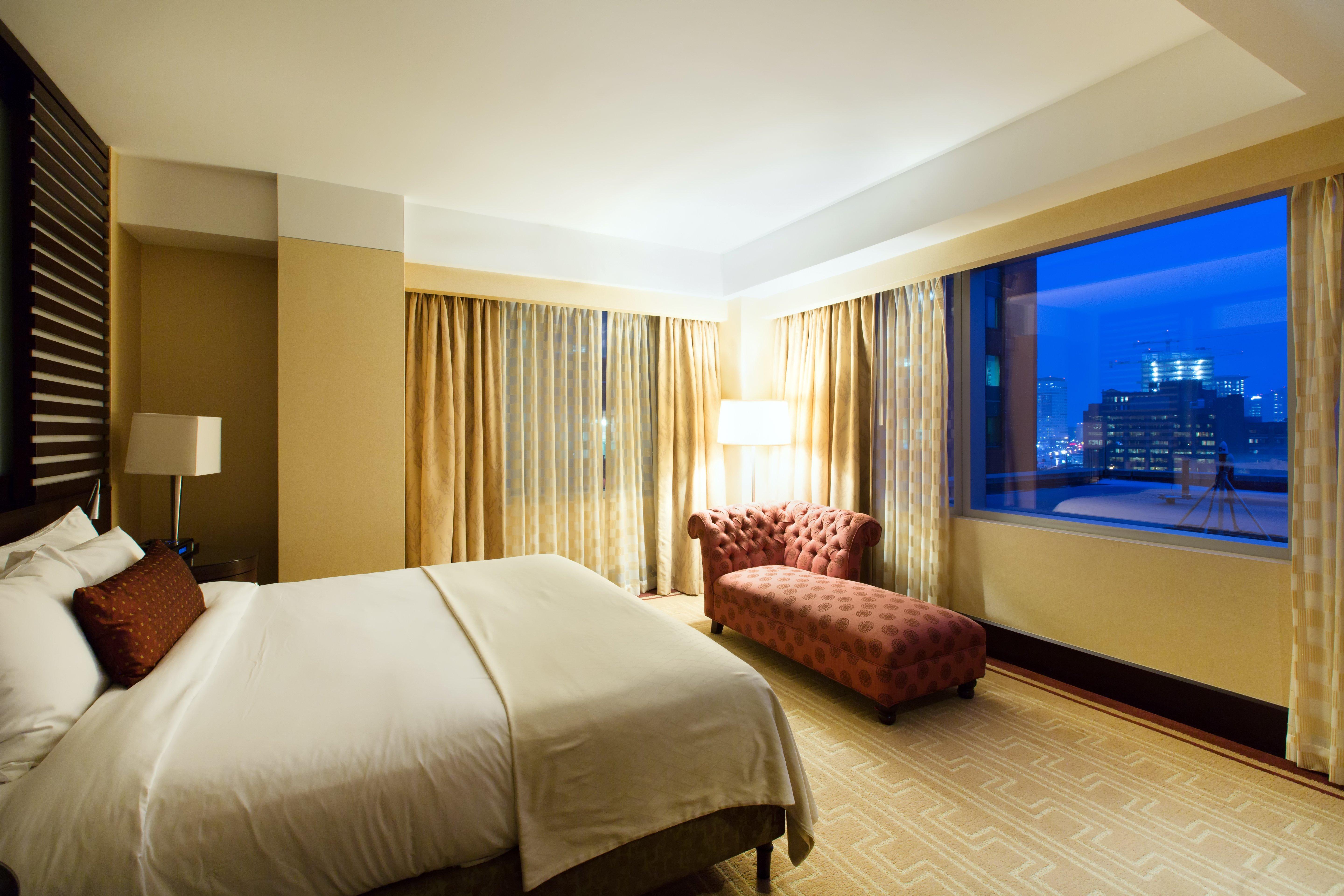 インターコンチネンタル ボストン エクステリア 写真 A bedroom at the hotel