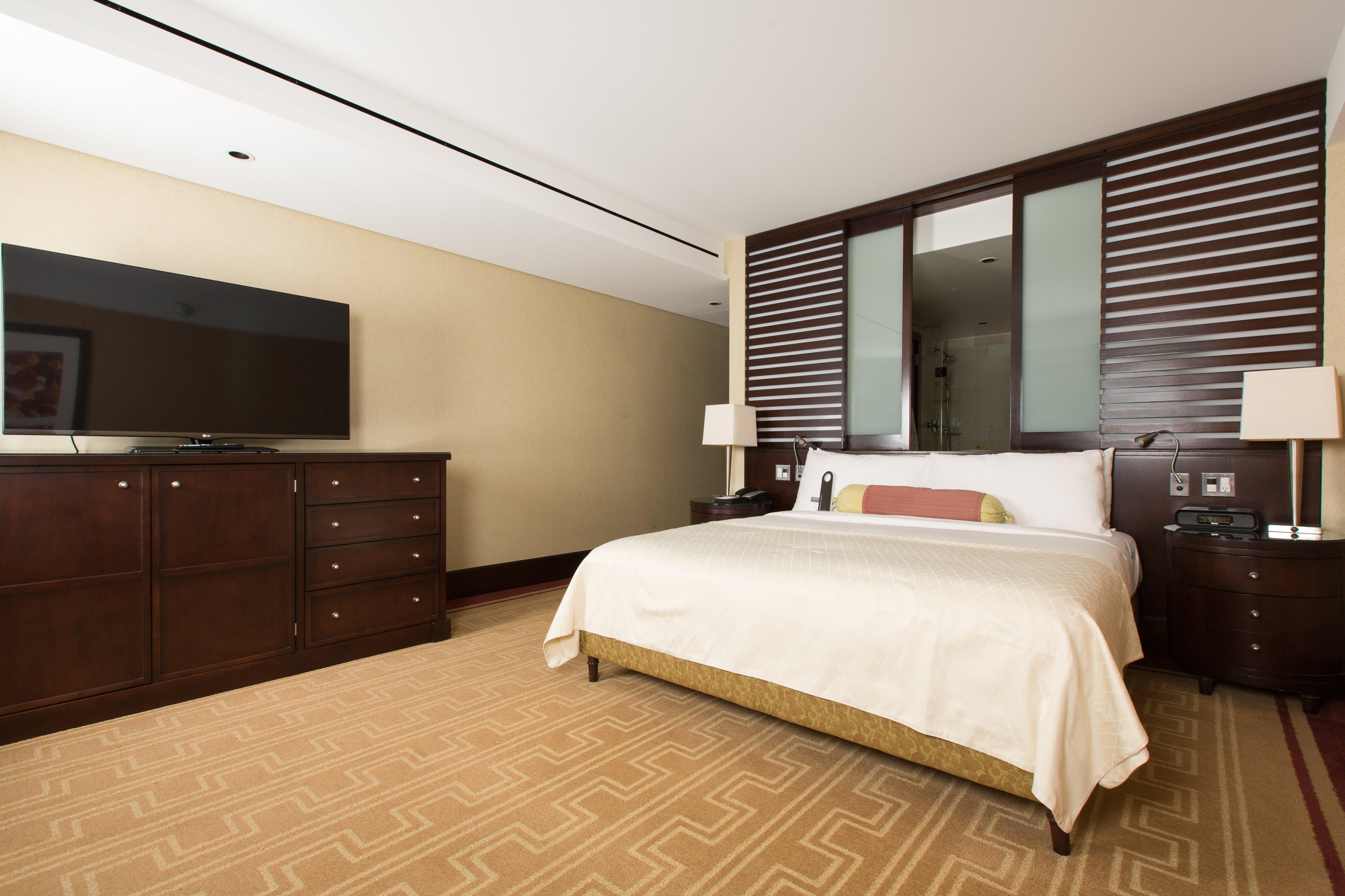 インターコンチネンタル ボストン エクステリア 写真 A bedroom at the MGM Grand